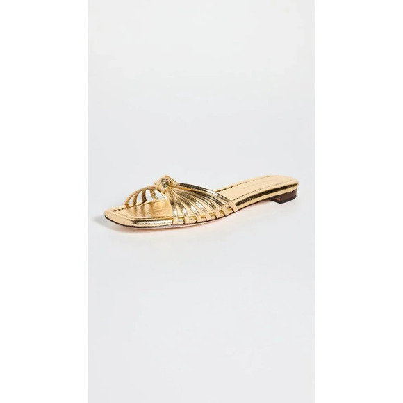 Loeffler Randall Gold Sandals - Picture 4 of 16